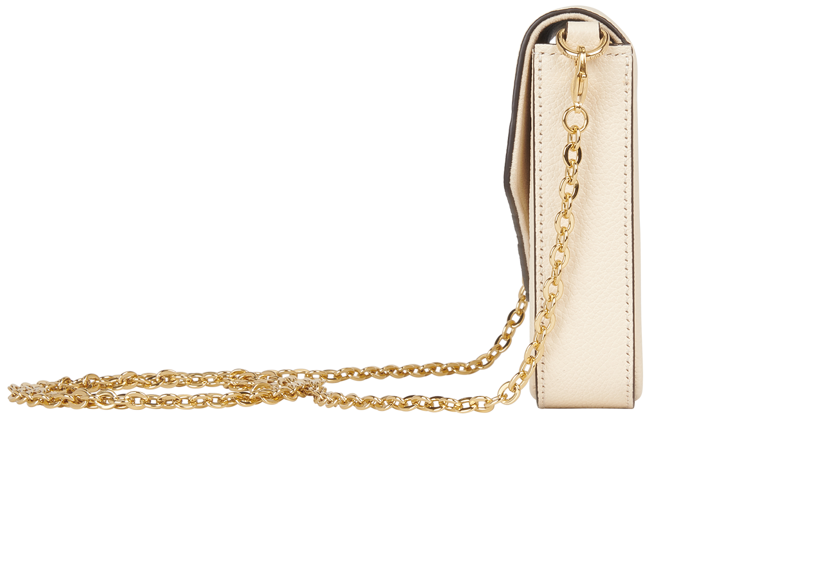 Pochette Felicie, &pound;850, Handbags, Cream, Leather, Side view